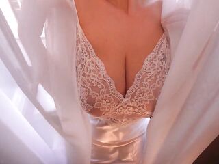 Large Boobs Girlfriend Gives Loving Titfuck and Makes Him Cum Twice / Lilykoti