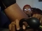 Playing with prostate vibrator toy from Fondlove