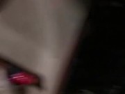 Hot load from the PublicPrincess quick cum in front for car lot