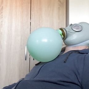 BHDL - N.V.A. GASMASK BREATHPLAY - TRAINING WITH BALLON BREATHBAG