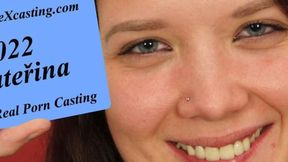 ”Playful teen at her first porn casting”