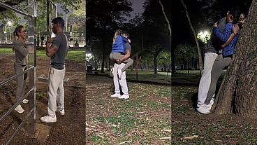 Fodi essa casada safada deliciosa na frente do marido corno manso. Personal Pauzudo vai dar treino para casadinha safada e fode com a safada.