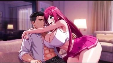 Stepdaughter seduces her stepdad pure taboo creampie hentai