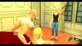 Roshi Pushes Limits Training Android 18 in Steamy Dragon Ball Encounter