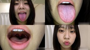 Ito Akana - Erotic Tongue and Mouth Showing