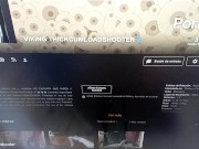 Potente corrida pringosa gimiendo sobre mi pc mirando mi propio perfil en PH! Estaba muy cachondo!