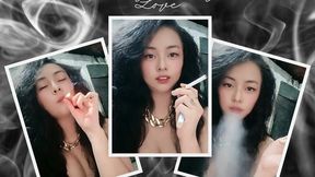 Custom - Smoking for my Love - Smoking Four Marlboro Red Cigarettes - Audible