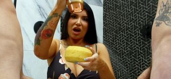 Romi Rains Stretched by Relentless Double Cock