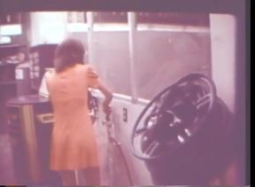 Vintage sex in the car