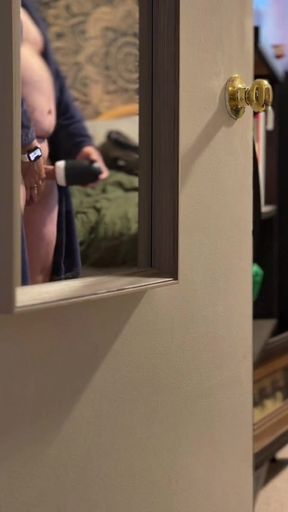 Caught him watching porn using his toy