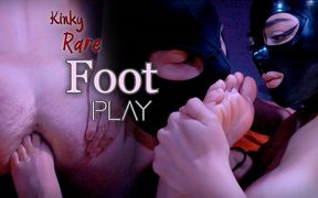 Kinky Rare Foot Play