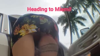 Lydia Luxy's Miami Music Mayhem: Upskirt, Flashing & Public Pissing