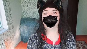 Sweet Shemale Resting Feet in Gentle Running Water