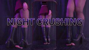 Night Walking Over Your Cock in My Dirty Naked Wolfe Boots (Vertical Version) - TamyStarly - Cock Balls Crush Trample, Shoejob, CBT, Trampling, Bootjob, Stomping