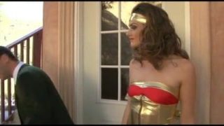 Tori Black cosplaying Wonder Woman gets rough fuck and facial