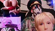Blonde Doll Presentation and me dressed up Crossdresser Solo Music Compilation BBC Dildo Sissy Bimbo Giant Tits Crossdressing Sucking Black Cock