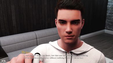 Being a D.I.K. #355 College Roleplay Visual Novel with Big Tits Milf