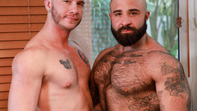 ”PRIDE STUDIOS Bushy gay bloke fucks like mad - Atlas Grant, Mac Savage”