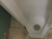 Taking a piss break at a local hardware store