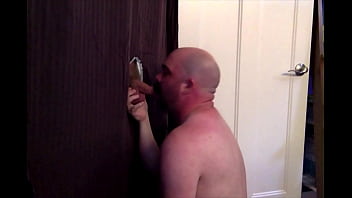 Blowing uncut French daddy at my gloryhole