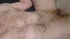Flopping my cock around in bed