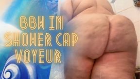 BBW in Shower Cap Voyeur 720p
