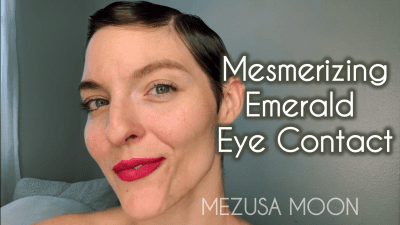 Mesmerizing Emerald Green Eye Contact