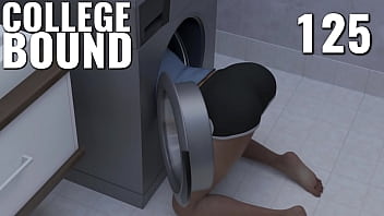 BOUND #125 &bull_ Look who got stuck in the washing machine!