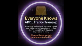 Everyone Knows - ABDL ASMR Diaper Humiliation Fantasy Audio