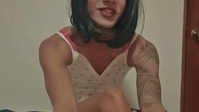 Trans GF Convinces You to Do Locktober Chastity JOI Dirty Talk