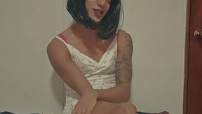 Trans GF Convinces You to Do Locktober Chastity JOI Dirty Talk