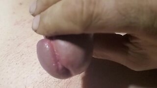 Big shaved cock with cock ring handjob - edging, joi, naked tease and hard cocks with shaved balls