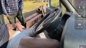 Sunny Day Car Encounter