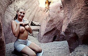 Hot Couple has Passionate Sex in Cave - Molly Pills - Outdoor Creampie