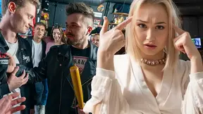 Hot Blonde Seduces Stranger In Public And Gets Railed Hard