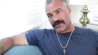 Father's Day Surprise - Stepdaughter Gives Dad A Blowjob And Rides His Dick Until He Explodes