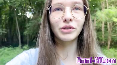 18yo EmmiHill Piss Gush Destroyed Tight Pussy Chaos