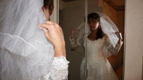 Wedding Day - Part 1 - WIFE REINACTS BLK BULL BREEDING HER BEFORE WALKING DOWN AISLE