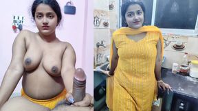 I made a deal with my big stepsister now i love her pussy