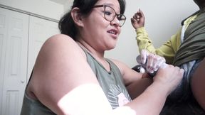 Sticky Paste Handjob