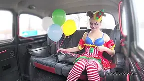 Clown Babe Squirts And Fucks