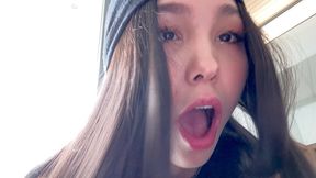 i went so deep into a 19-year-old korean girl that i felt her uterus with my tongue