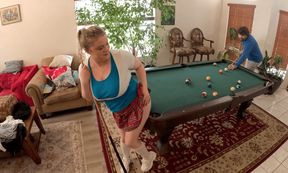 Stepsiblings Messing Around In The Living Room Get Horny And Fuck