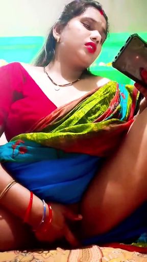 Indian woman in sari