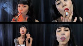 Smoking the best cigarette