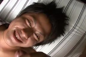 Fabulous Asian homosexual twinks in Best dildos/toys, rimming JAV movie