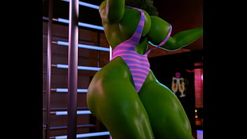 She hulk dancing sexy
