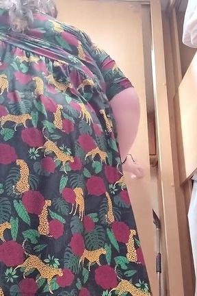 SSBBW Vs Tiny Caravan Doors