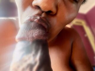 big beautiful woman Real Lewd Stepmom Sucked My BBC with Her Super Sexy Lips and Bazookas All Over My Hips