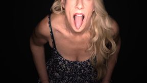 FunCharlie Shows Her Tongue and Mouth